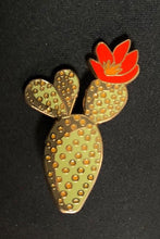 Load image into Gallery viewer, Cactus Flower Lapel Pin Badge